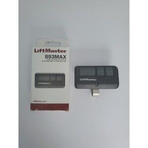 LiftMaster Garage Door Opener Remote Control Model 893MAX 3 Button Transmitter